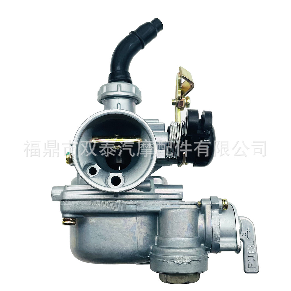 Pz19 Carburetor Suitable for Honda C100 Dy100 50Cc 70Cc 90Cc with Cable Choke and Oil Opening