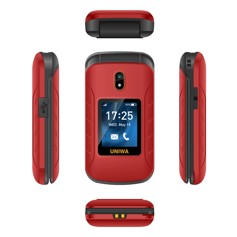 Folding mobile phone for elderly charging, (Cross-border trading), wholesale, 4G