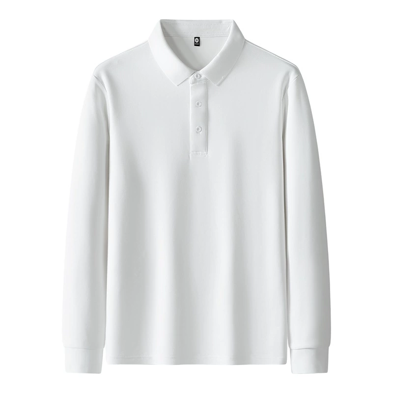 Модная осенняя футболка с длинным рукавом, polo, (Cross-border торговля)