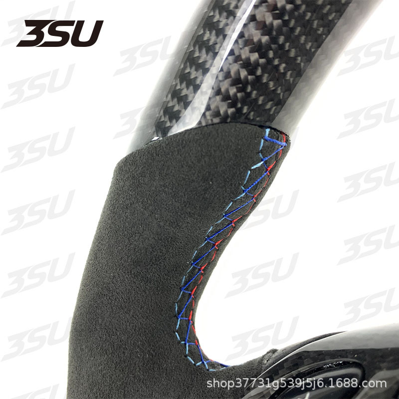 Suitable for Bmw E46 E36 M3 E53 330Ci 325I Led Leather Carbon Fiber Steering Wheel