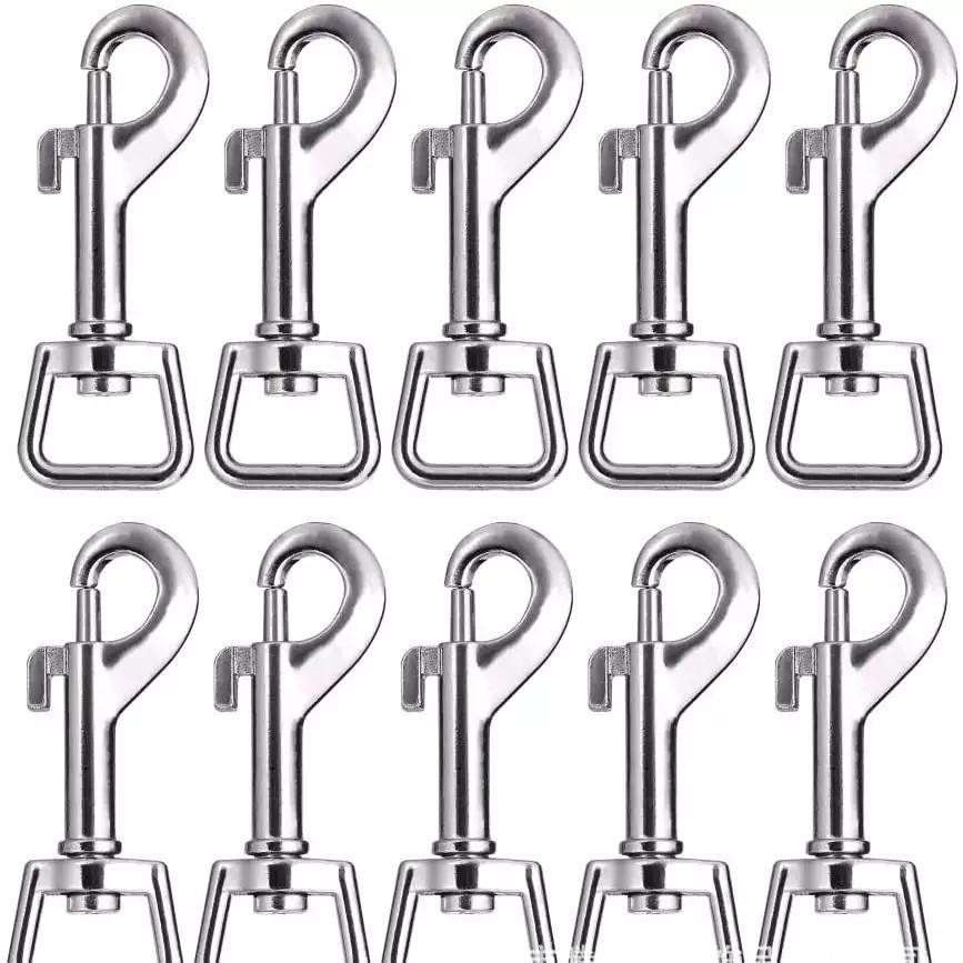 애완 동물 용품 액세서리 공장 재고 공급 1.3-2.5cm 내경 하드웨어 합금 개 견인 로프 후크 버클