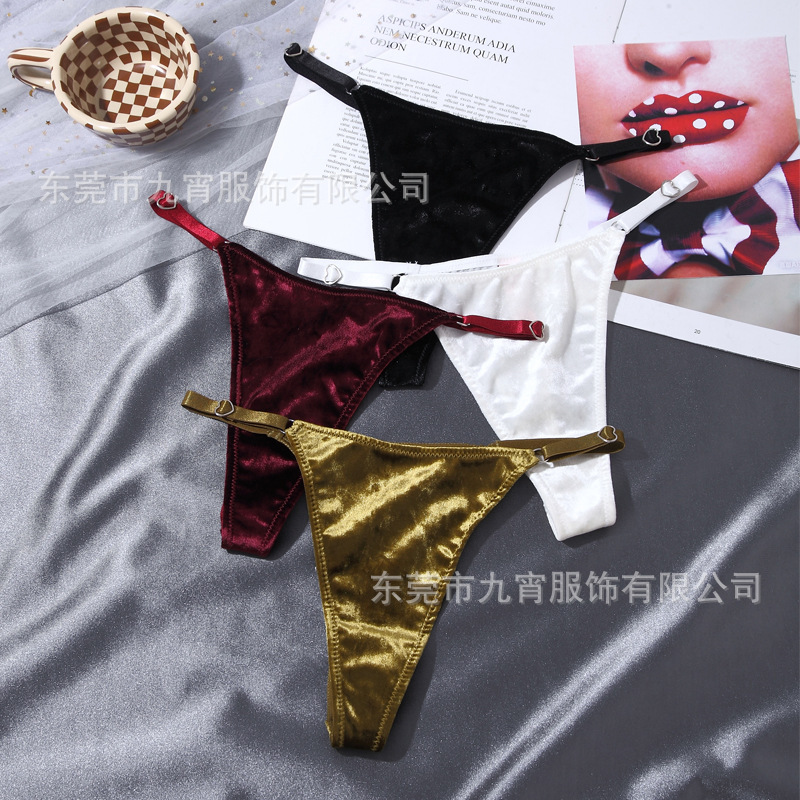 European and American Foreign Trade Women's Sexy Thong Invisible T-Pants Women's Thong Underwear G-String European and American Foreign Trade Women's Sexy Thong Invisible T-Pants Women's Thong Underwear G-String