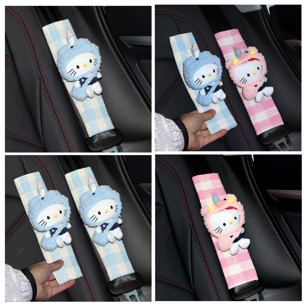 Funda Protectora de Cinturón de Seguridad de Poliéster para Auto