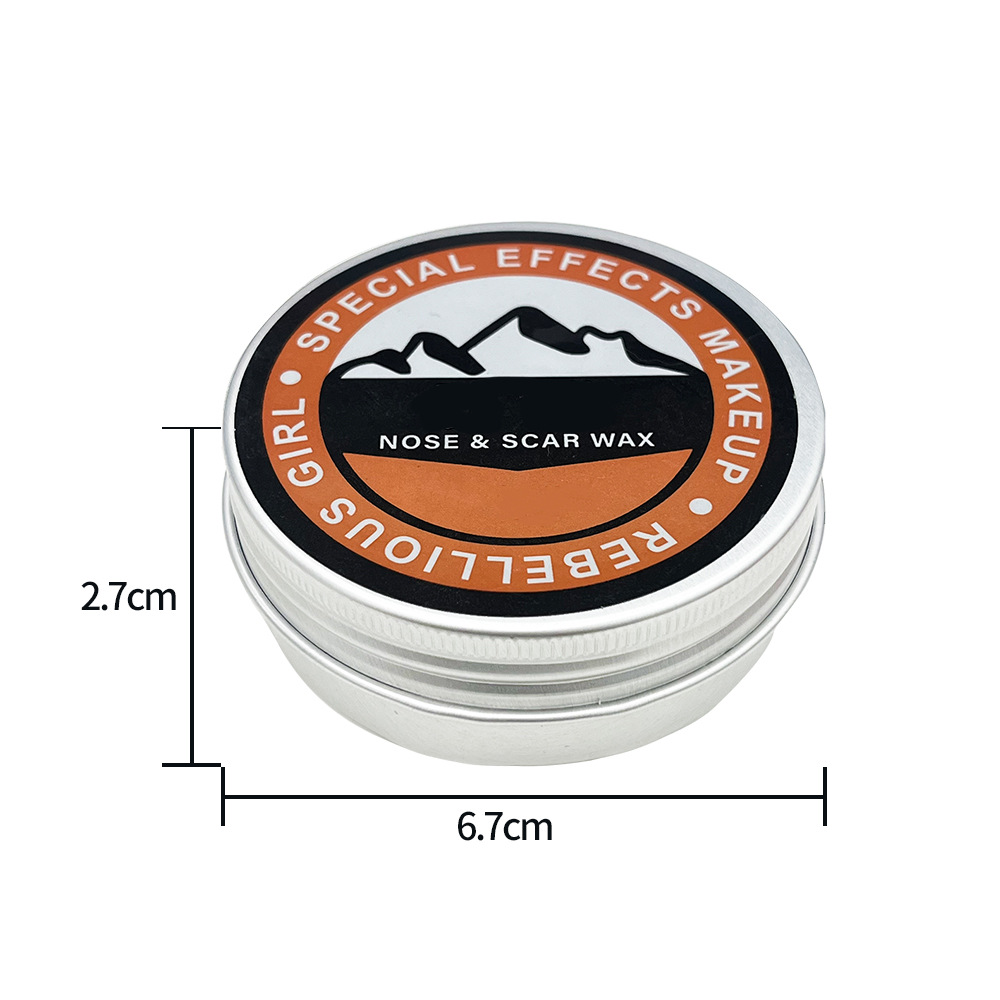 Movie makeup skin wax Halloween knife scar mouth skin wax scar pad nose covering eyebrows shaping skin wax