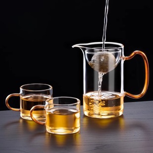 Onap's New Small Green Tangerine Special Teapot Glass Fair Cup High-End Tea Water Separation Tea Divider