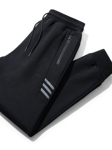 Work pants for wearing to work, durable and stain-resistant, construction thermal-lined, plus-size with safety pockets and zipper, unisex pants.