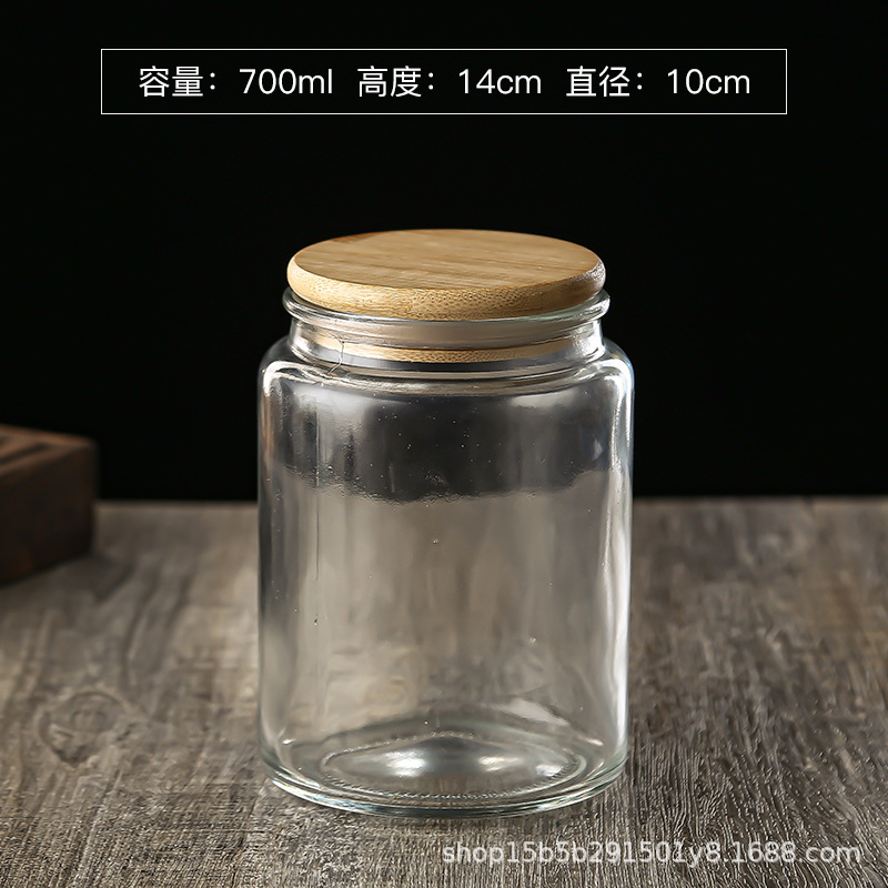 Chino retro Begonia flor vidrio sellado tarro caramelo snack tarro de almacenamiento frutos secos tuerca de almacenamiento tarro