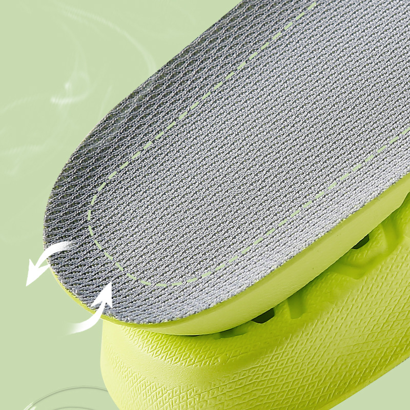 Verde Esmeralda gran tuerca plantilla deportiva desodorante para hombres entrenamiento militar de las mujeres que absorbe el sudor que absorbe los golpes de baloncesto Fondo suave plantilla cómoda