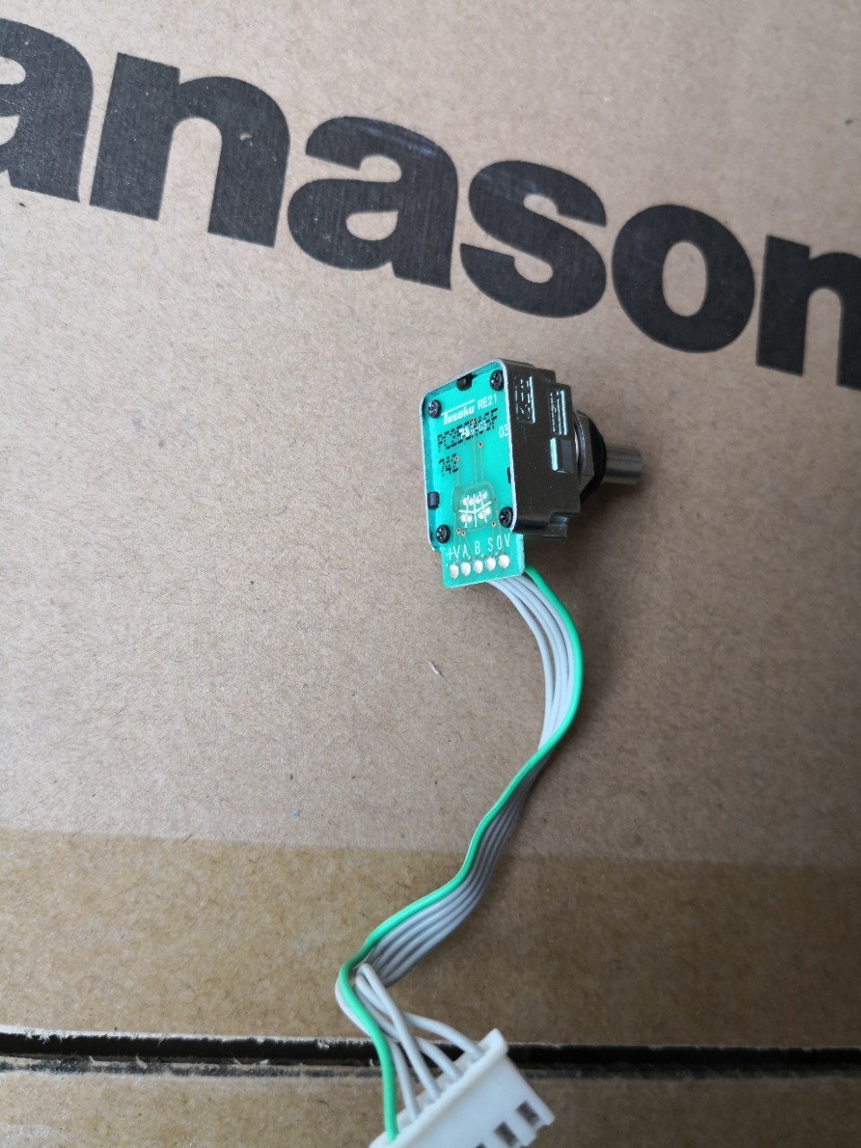 松下Panasonic机器人示教器/示教盒拨轮编码器RE21BARE100A