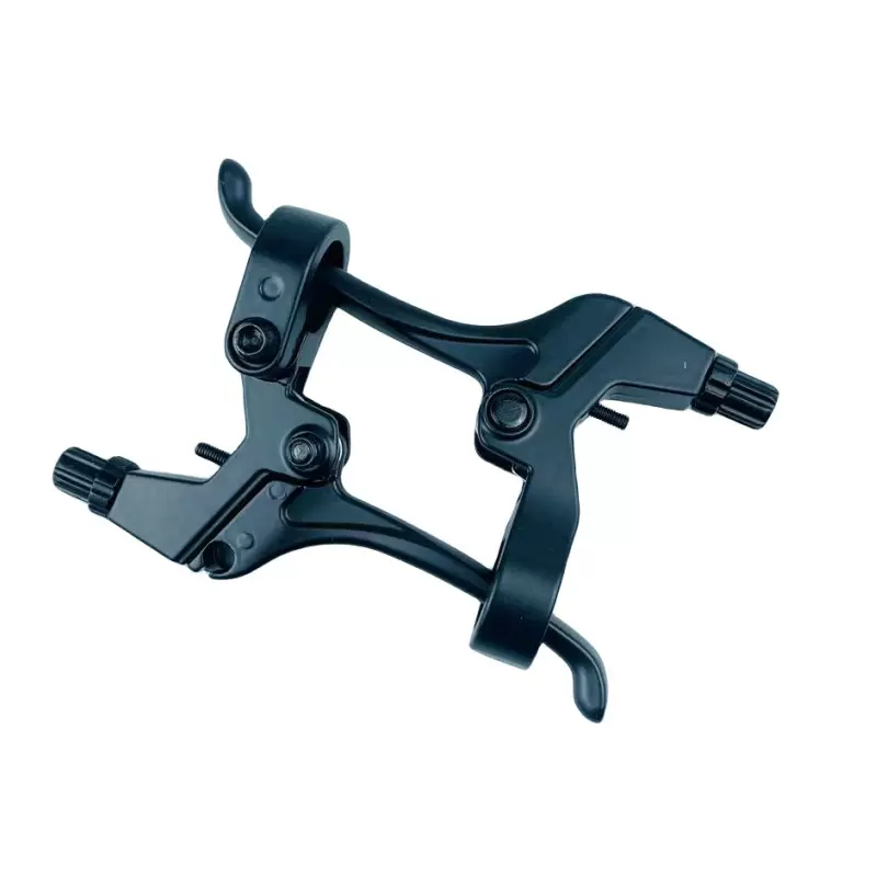 铝合金自行车刹车把手手柄山地车3指闸把单车手刹把V刹碟刹配件