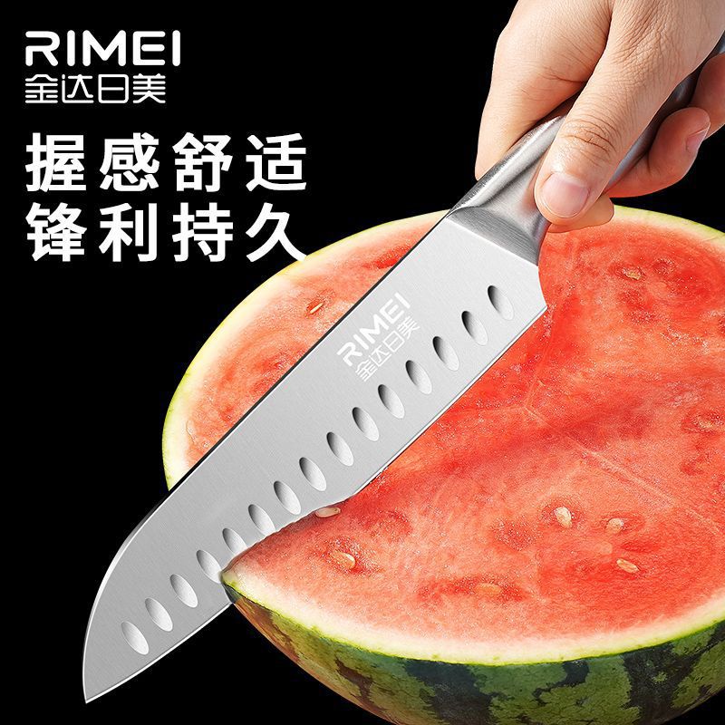 Una pequeña Jinda Rimei de acero de frutas cuchillos Sande cuchillo cuchillo de fruta cuchillo de cocina casero cuchillo de cocina
