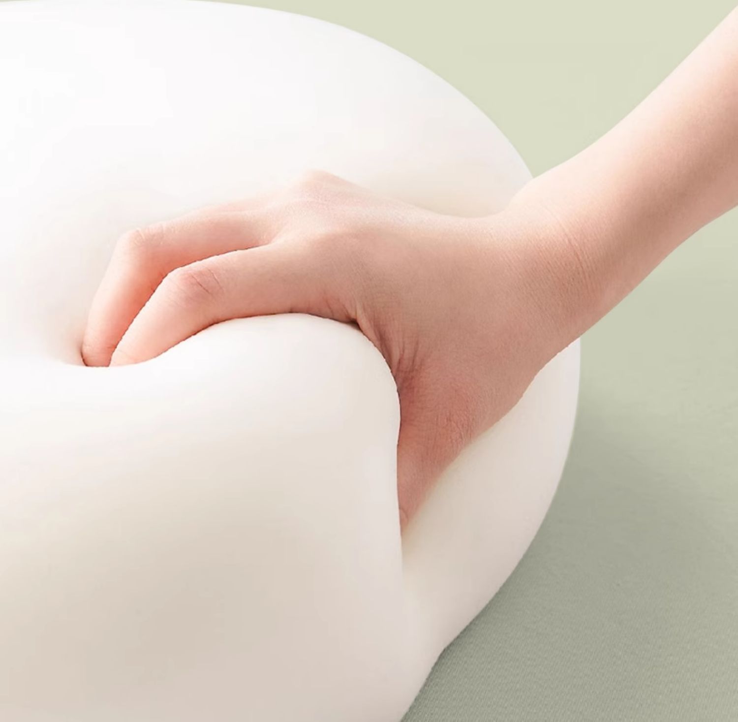[Teddy Ailan Collaboration] Office Lumbar Support Cushion Seat Back Support Waist Pillow Memory Foam