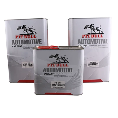 Car Paint Bitel Pb-105 Crown Varnish 5L + Pb205 Curing Agent 2.5L + Pb411 Thinner
