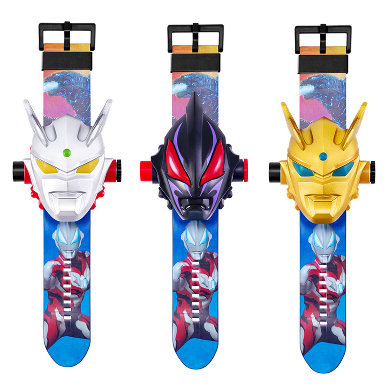 Children's Cartoon 24-Picture Flip Projection Digital Watch for Boys and Girls Superman Luminous Watch Toy Manufacturer Direct Sale Children's Cartoon 24-Picture Flip Projection Digital Watch for Boys and Girls Superman Luminous Watch Toy Manufacturer Direct Sale