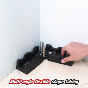 2-in-1 Function Bevel and Miter Box for Cutting Precision Bevels with Scale