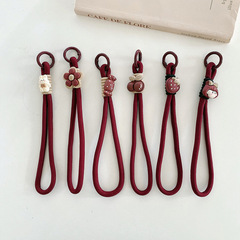 公仔掛繩 腕帶手機繩短款掛繩男女款個性相機鑰匙扣包包手機鏈繩