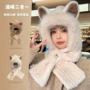 一体保暖新款秋冬季围巾
