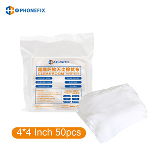 Mobile phone screen repair pressure screen wiping cloth anti-static dust-free cloth film industrial dust cleaning 4 inch dust cloth
