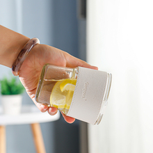 网红竹节杯水杯印logo吸管玻璃杯子印字咖啡杯水杯活动开业礼