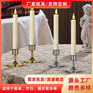 Electronic Candle Led Candle Light Rod Candle Holder