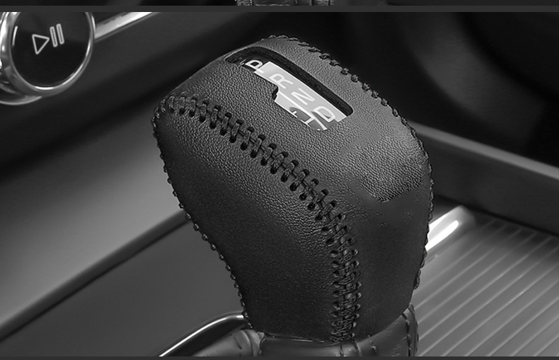 Volvo Xc90 Leather Gear Cover Xc60S90S60L Special Gear Cover V90S80L Gear Cover Modified Decoration