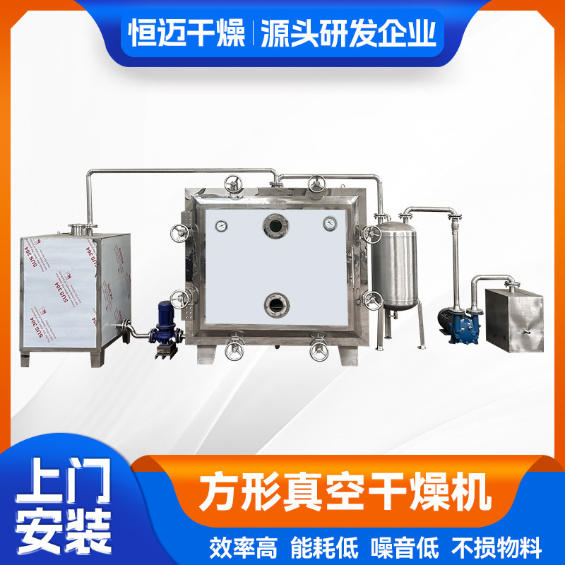 恒迈供应智能控温真空干燥箱 FZG-15方形真空干燥机全不锈钢制作