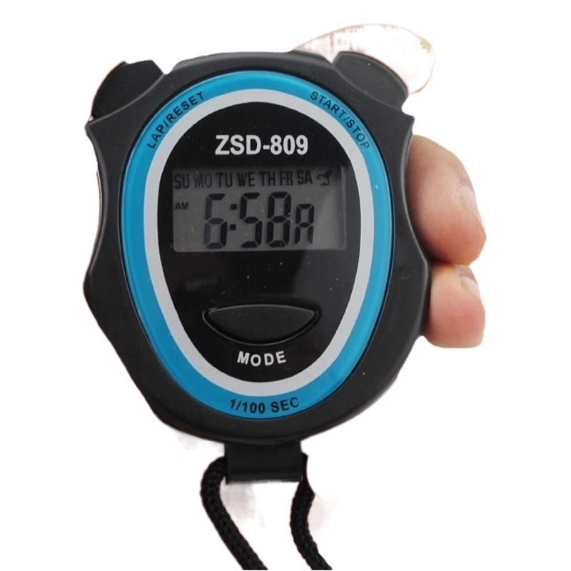 ZSD-809 electronic stopwatch multi-function countdown timer teaching sports competition chronograph time manager