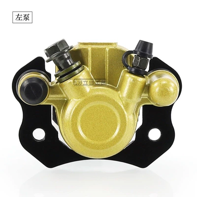 Other brake systems size bull front and - left-pump-black-gold
