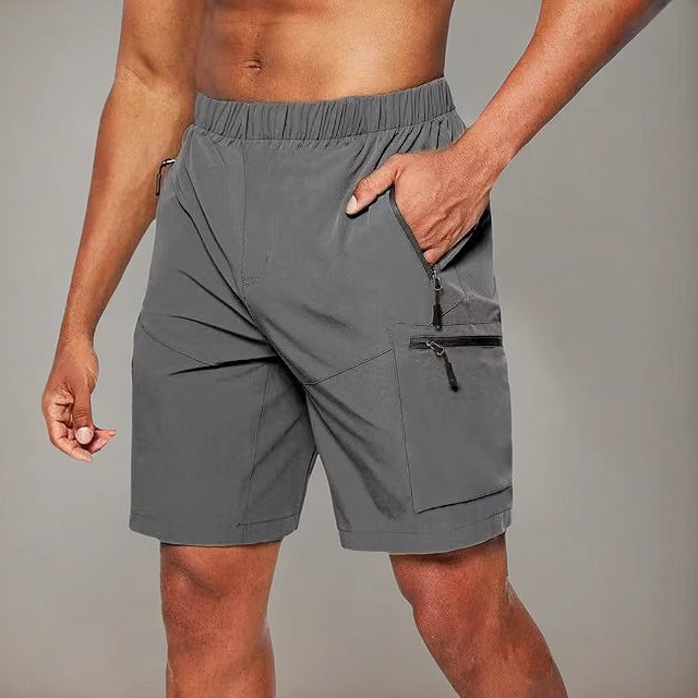 Amazon 2022 Men's Tooling Shorts Amazon Large Size New Zipper Shorts Multi-Pocket Mobile Phone Men's Shorts