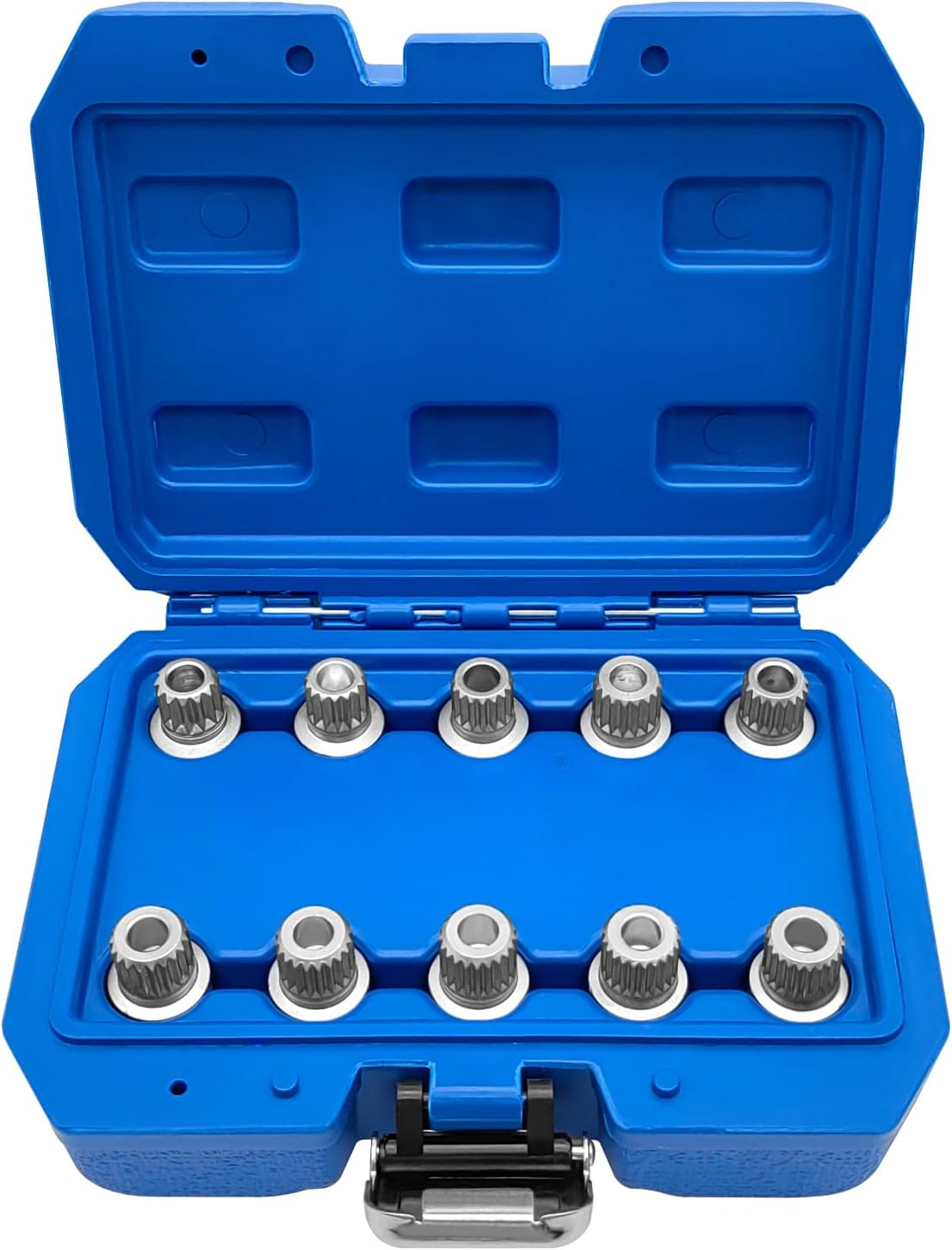 10 Pieces of Center-Hole Bmw Tire Anti-Theft Screw Sleeves Compatible with Bmw 12357 Series X1X3456 Anti-Theft Keys