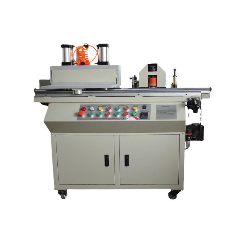 WT-39书背烫金机 金属表面颜色皮革制品气动热升华烫金机设备