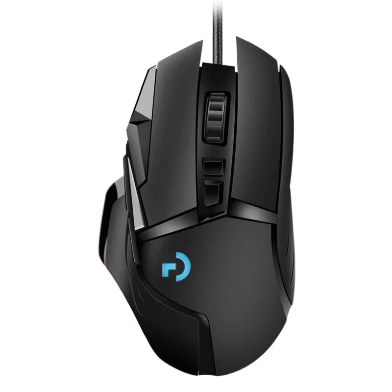 Venta al por mayor G502 juego con cable ratón mecánico RGB Competencia Eléctrica macro LOL Liga de Leyendas pollo comiendo ordenador Internet café ratón