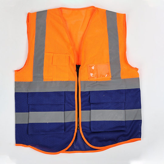 Reflective vest reflective vest customized Road Garden building night traffic duty sanitation Labor printing