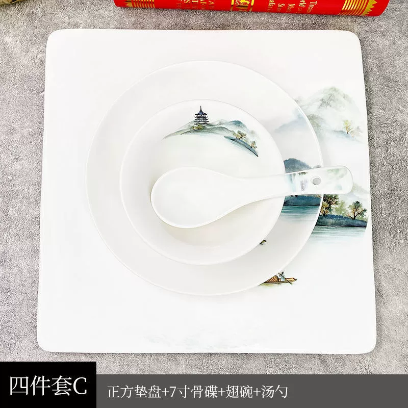 Посуда, ceramic набор для отеля, китайский стиль, набор из 3 предметов