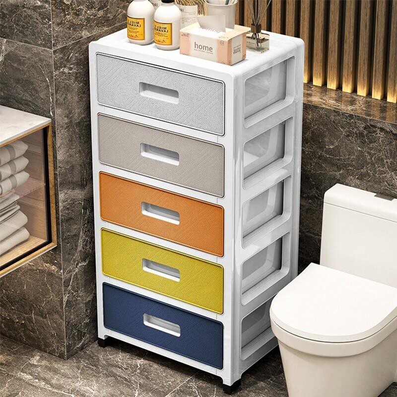 引き出し式挟み収納棚家庭用リビングルームのトイレの狭間収納棚テーブルの下のベッドの隙間収納棚|undefined