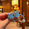 Blue hair rope