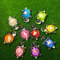新商品diy透明アクリル夜光亀発光玩具置物対夜光亀盲袋卸売り