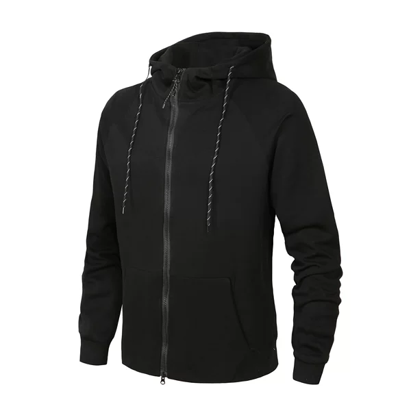Owen Turtleneck Hooded Zipper Sport Sweater Thin Solid Color Cardigan Jacket Men's Hooded Zipper Sweater Wholesale