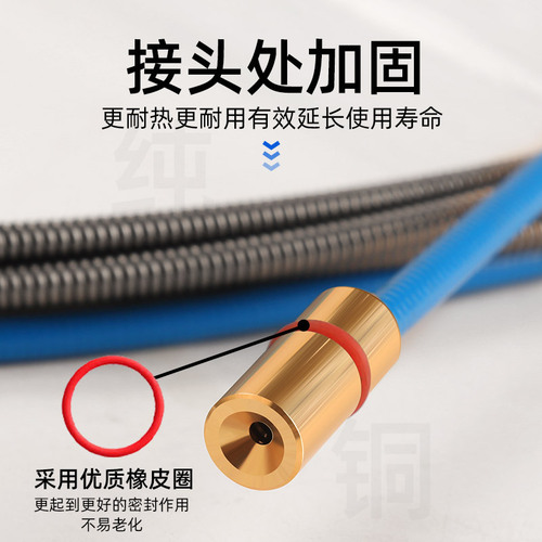 Wholesale Second-hand Welding Wire Feeding Tube, European Style, 5m/3m European MIG Welder Accessories Wire Feeding Spring Tube