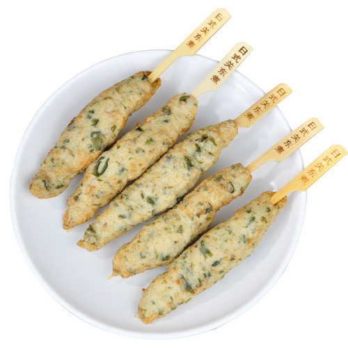 Baiteng【Kombu Chicken Skewers】Japanese Kanto-style Hot Pot Frozen Food Hot Pot Ingredients Fish Balls Commercial Wholesale 350g
