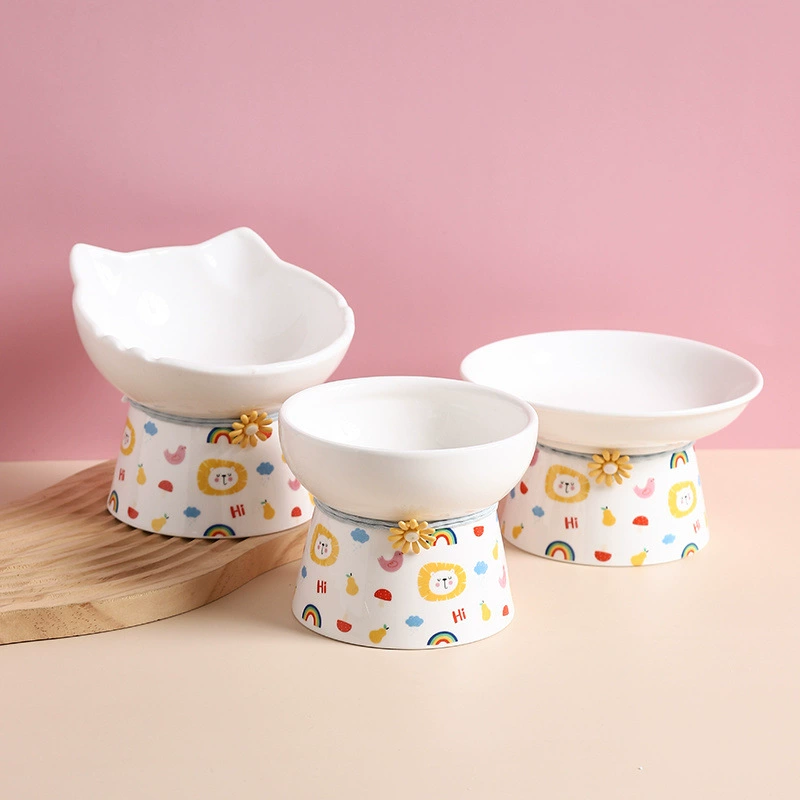 Миска для кошек керамическая миска для кошек с высокими ногами миска для еды для кошек