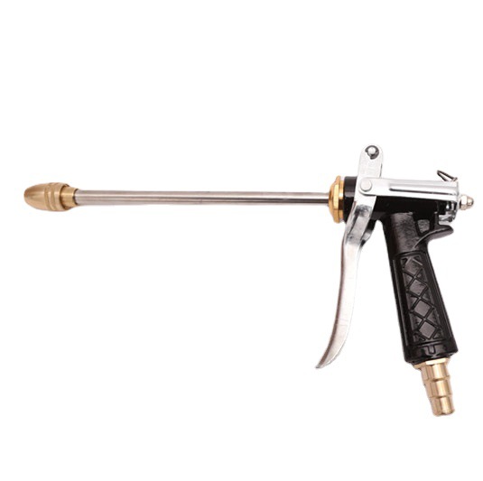 厂家批发加长杆高压洗车水枪喷枪家用纯铜水枪头园林水枪