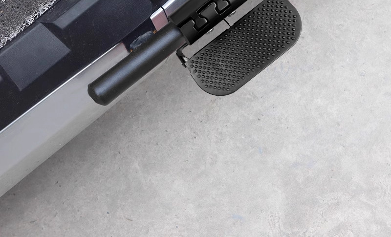 Widened Anti-Slip Motorcycle Modification Accessories Folding Foot Pedal for Electric Scooters, No Drilling Required