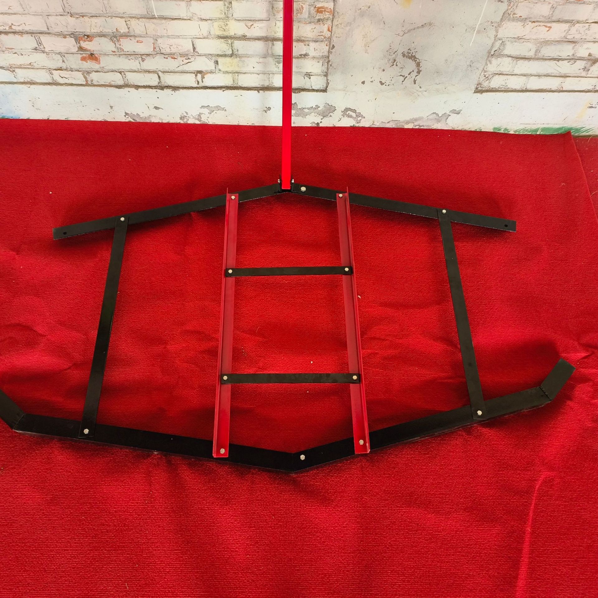 牵引式平整耙 车道平整器 拖尾摇曳耙农用车拖拉机犁地翻地