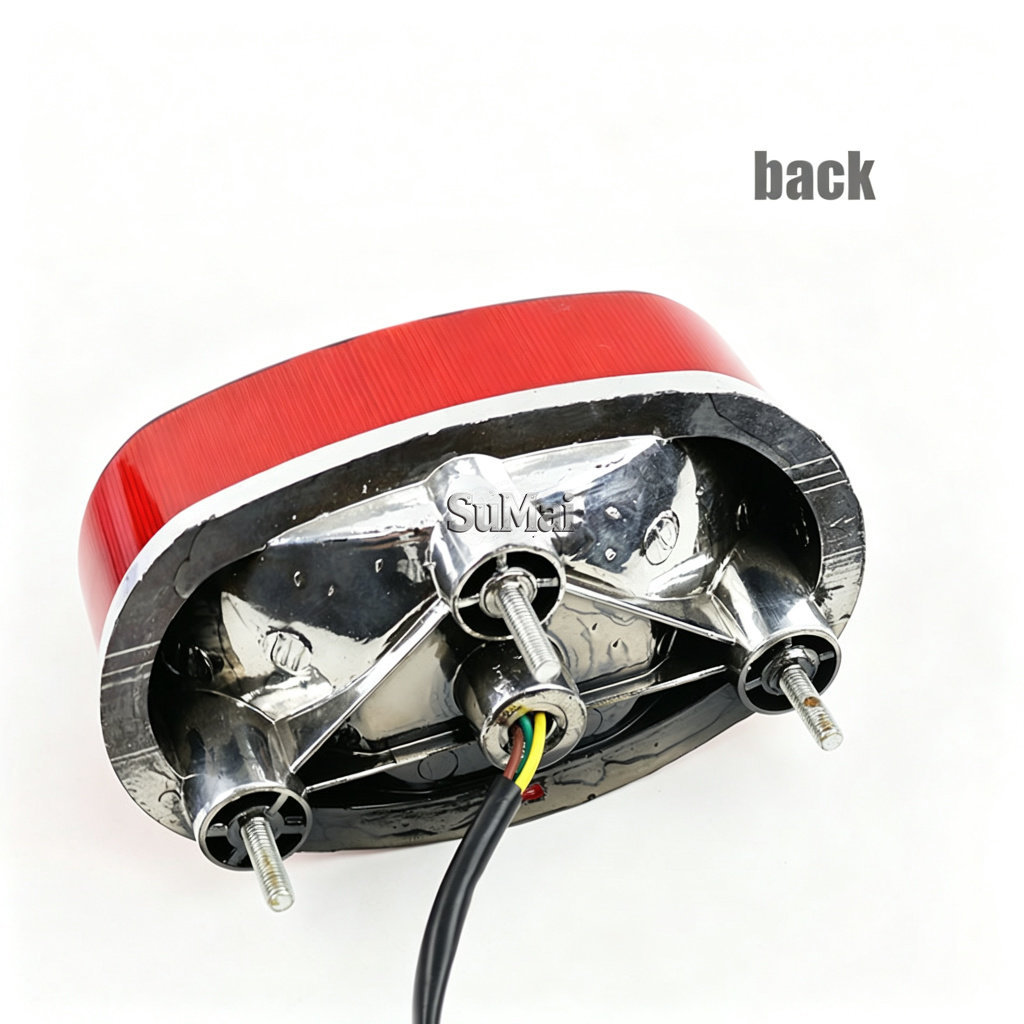 Atv Four-Wheel Beach Vehicle Go-Kart Accessories Big Bull Rear Tail Light Big Dinosaur Night Driving Light Brake Light