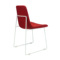 北歐家具現代鐵藝餐廳椅子簡約風餐椅軟包布藝成人靠背餐椅座椅