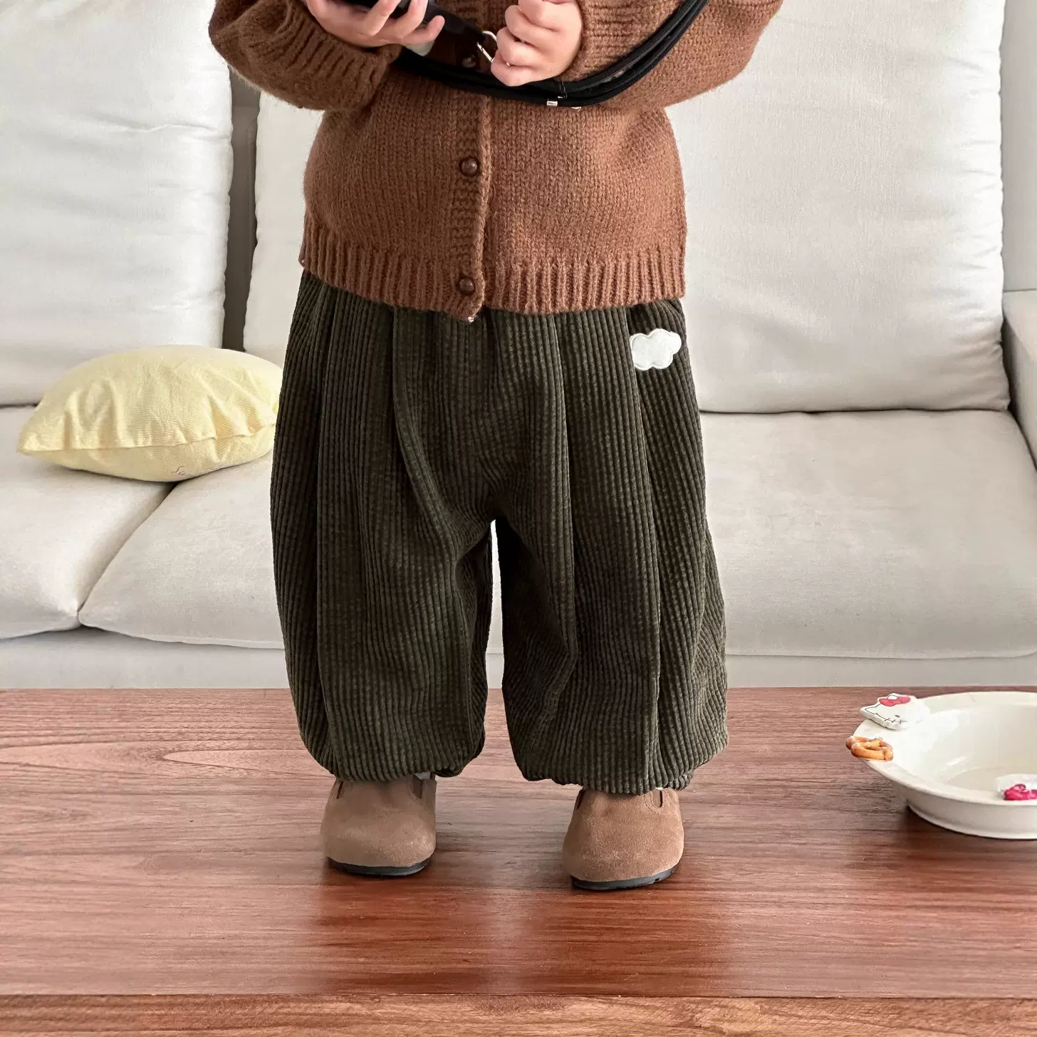 儿童服装2025新款冬装宝宝衣服韩版童装冬季加厚裤子男童加绒卫裤