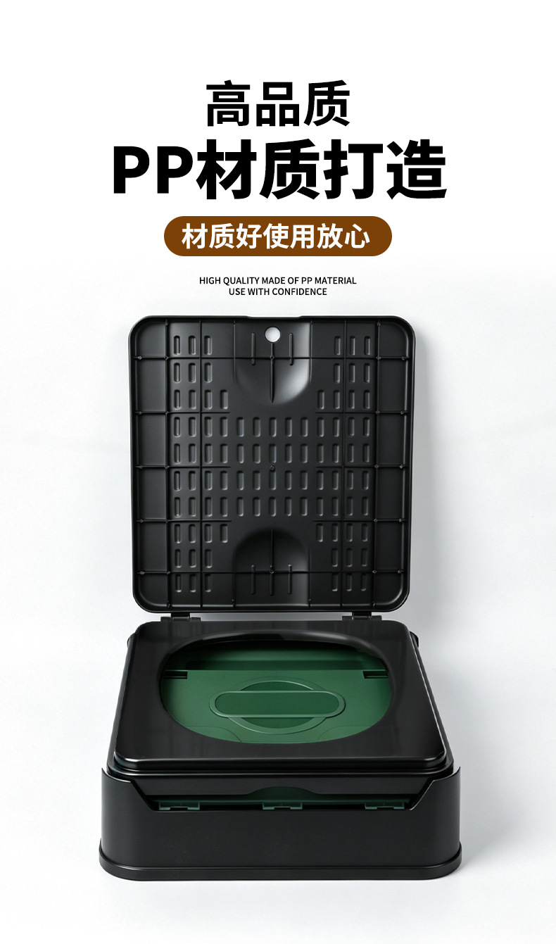 Car Folding Toilet Outdoor Mobile Toilet Bath Tent Portable Camping Self-driving Travel Equipment Adult Women