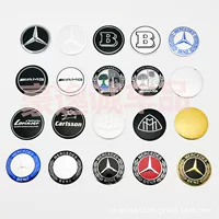 Подходит для Mercedes-Benz, модифицированная крышка ступицы колеса, этикетка 56 мм, центральная крышка шины, этикетка Brabus Apple Tree Carlson, крышка колеса