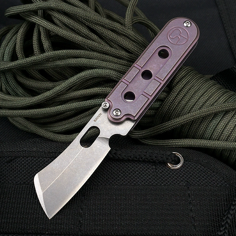 Metal small travel handheld pocket knife, Birthday gift